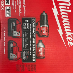 Milwaukee ham drill and impact kit