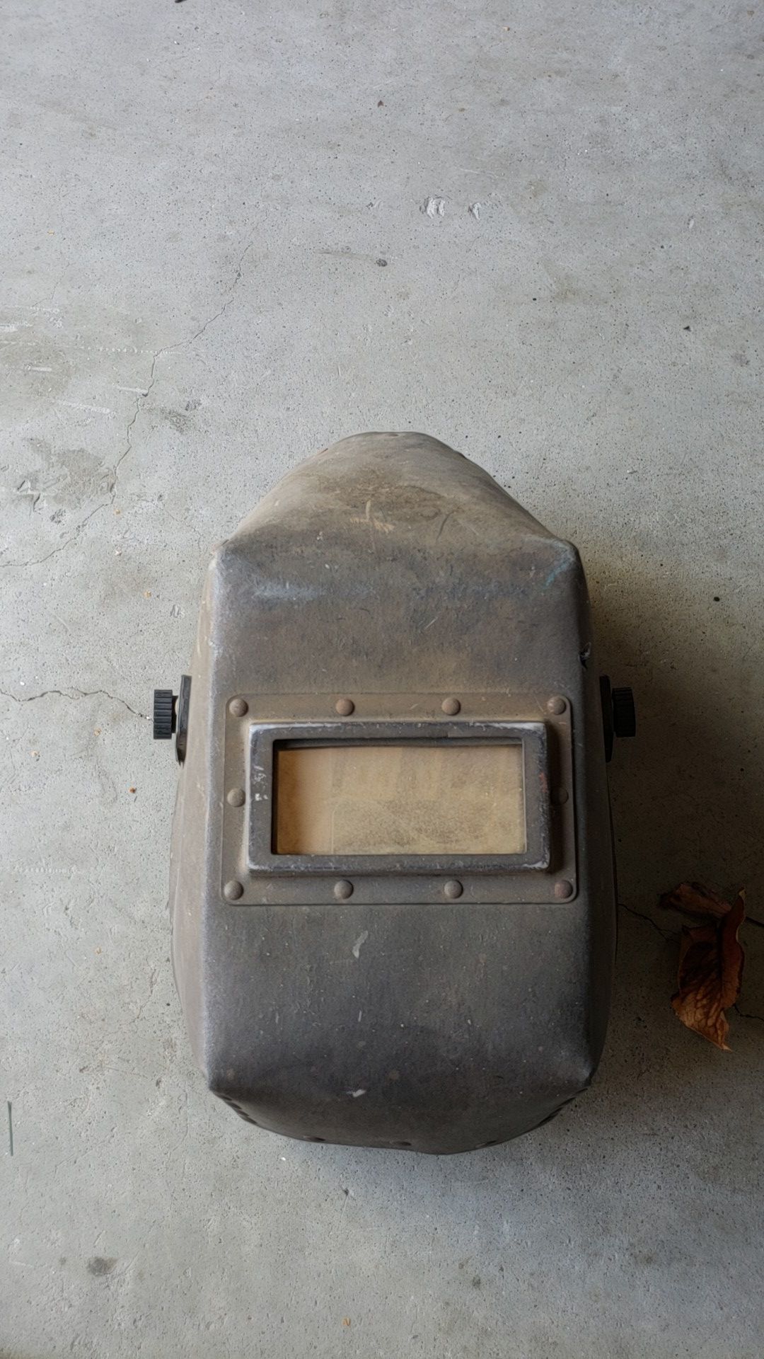 Old welding mask