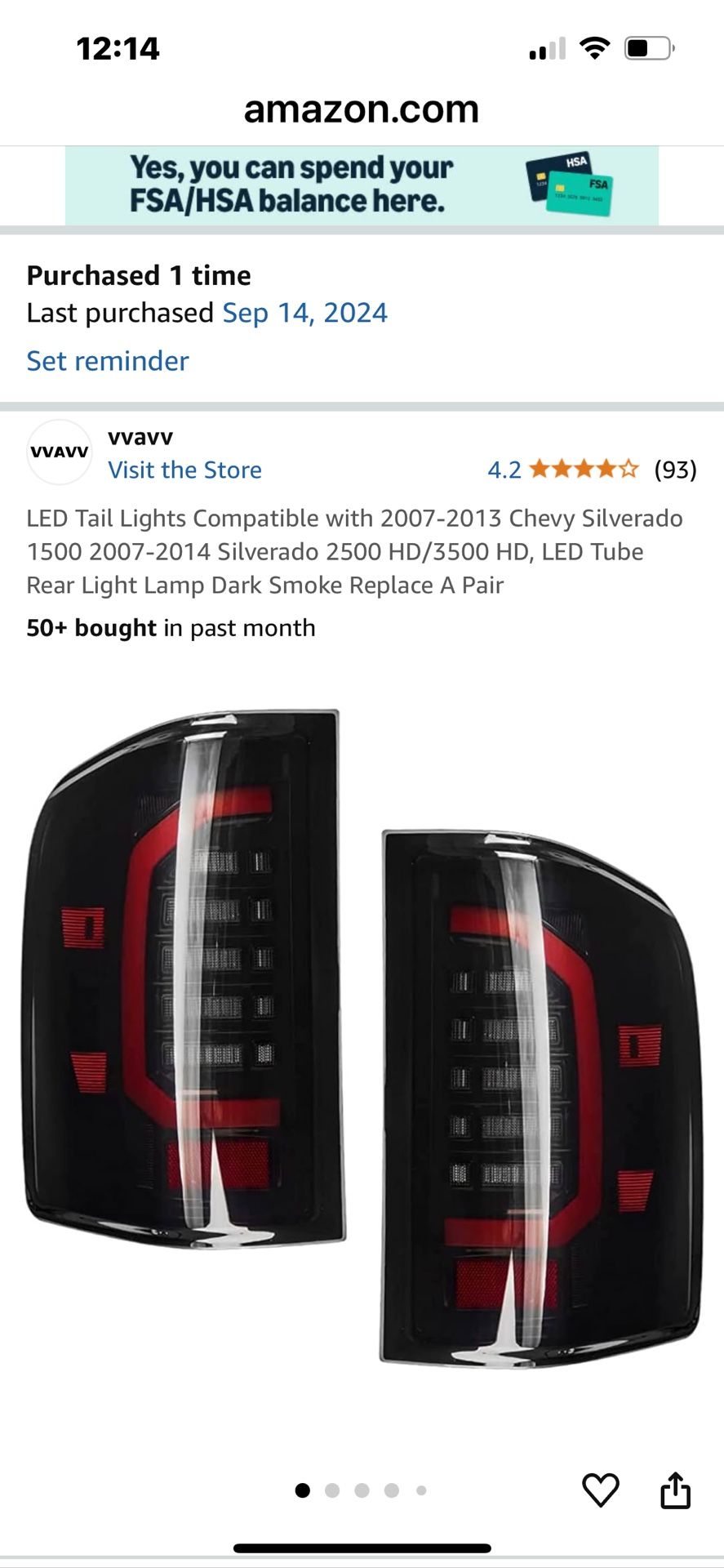 GMC/Silverado Brake Rear Lights