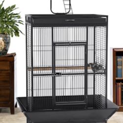 ⭐️New Prevue Pet Wrought Iron Bird Cage In Black. P/U By ASHLAN AND TEMPERANCE IN CLOVIS 