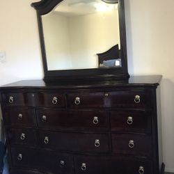 Bed Frame And Dresser 