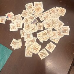 Liberty Bell Vintage Stamps Lot Four