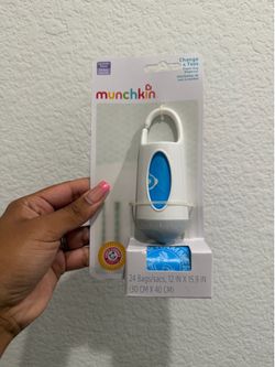 Munchkin Change & Toss Diaper Bag Dispenser – New