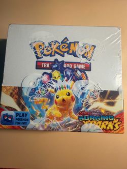Pokémon surging Sparks booster box sealed