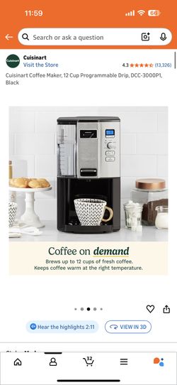 Cuisinart Coffee Maker