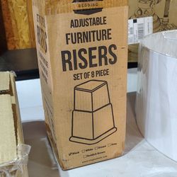 New Eight Pack Stackable Furniture Risers
