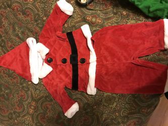 Newborn Santa outfit