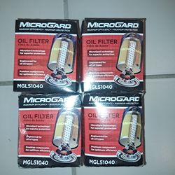 MGL 51040 OIL FILTERS x 4