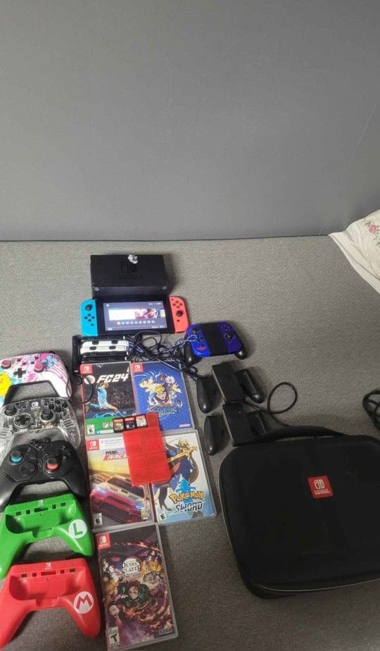 Nintendo Switch Deal Bundle Worth Over 500$ I Need Gone Quick Obo Read Description 