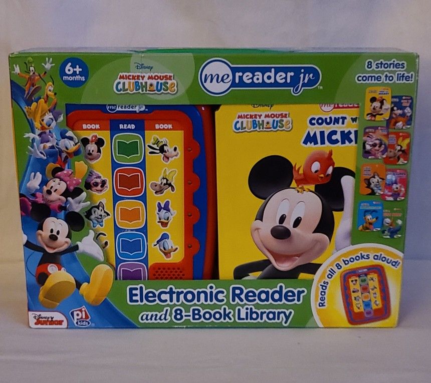 Disney's Mickey Mouse Clubhouse Electric Reader And 8-Book Library