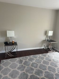 2 nightstands or side tables