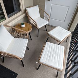 New Patio Furniture; Damaged As Shown