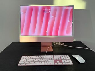 Pink iMac Desktop Computer