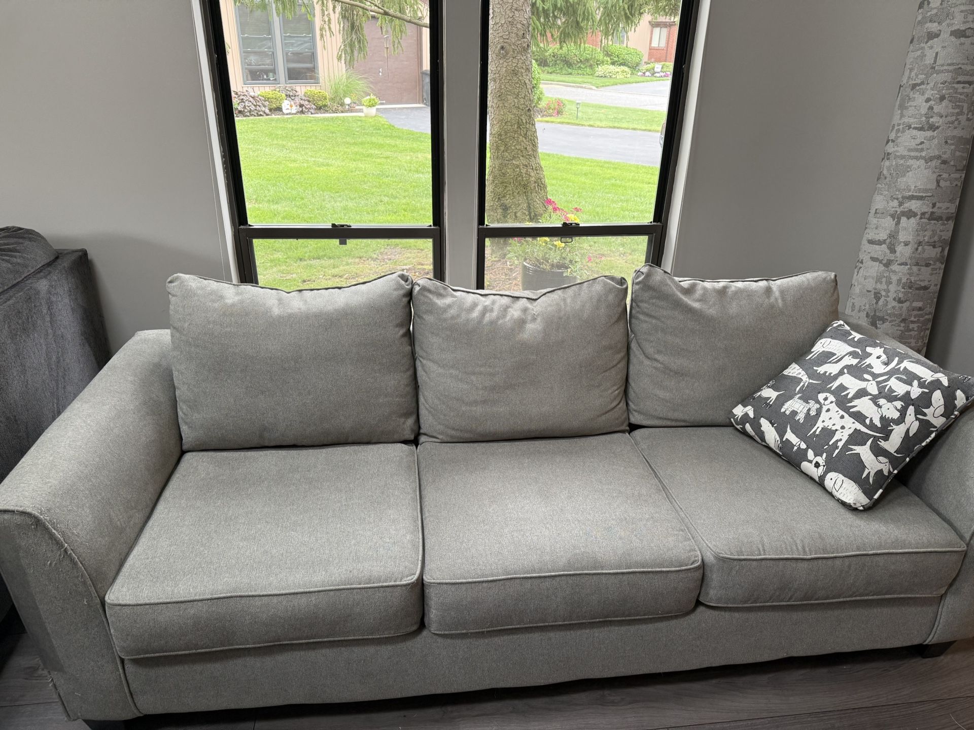 Heather Grey Couch From Ashley