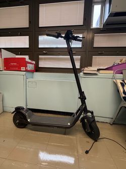 Black Folding Electric Scooter
