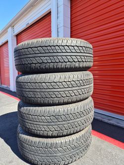 17" Dunlop tires