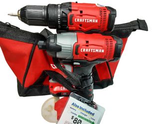 Craftsman Cmcd700 Red Cordless Impact Drill