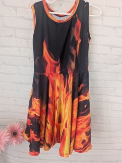 Flame girls dress size 7-8
