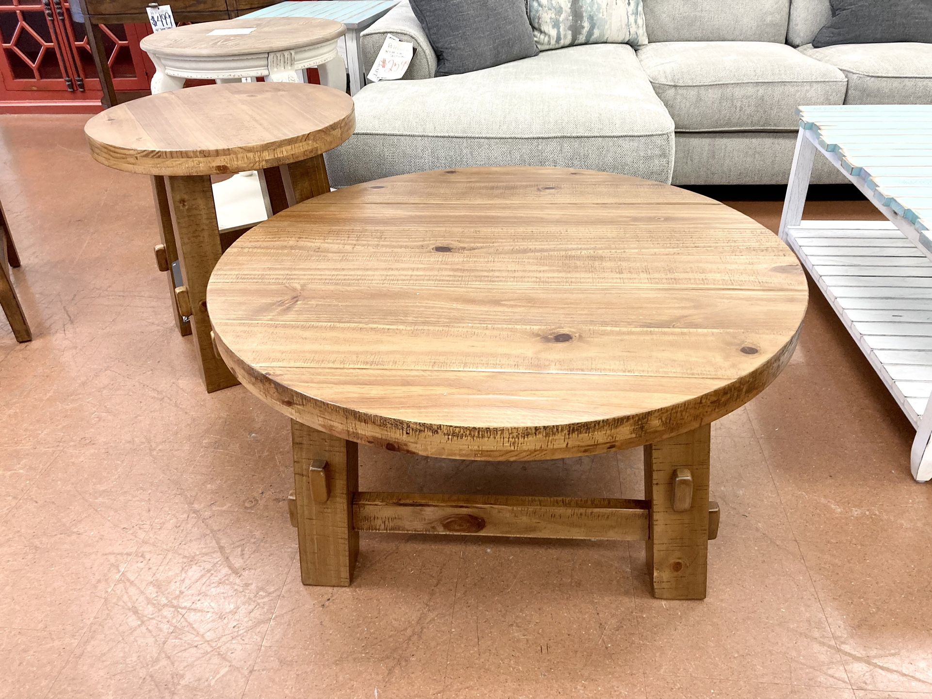 New 40” Coffee Table — Solid Wood