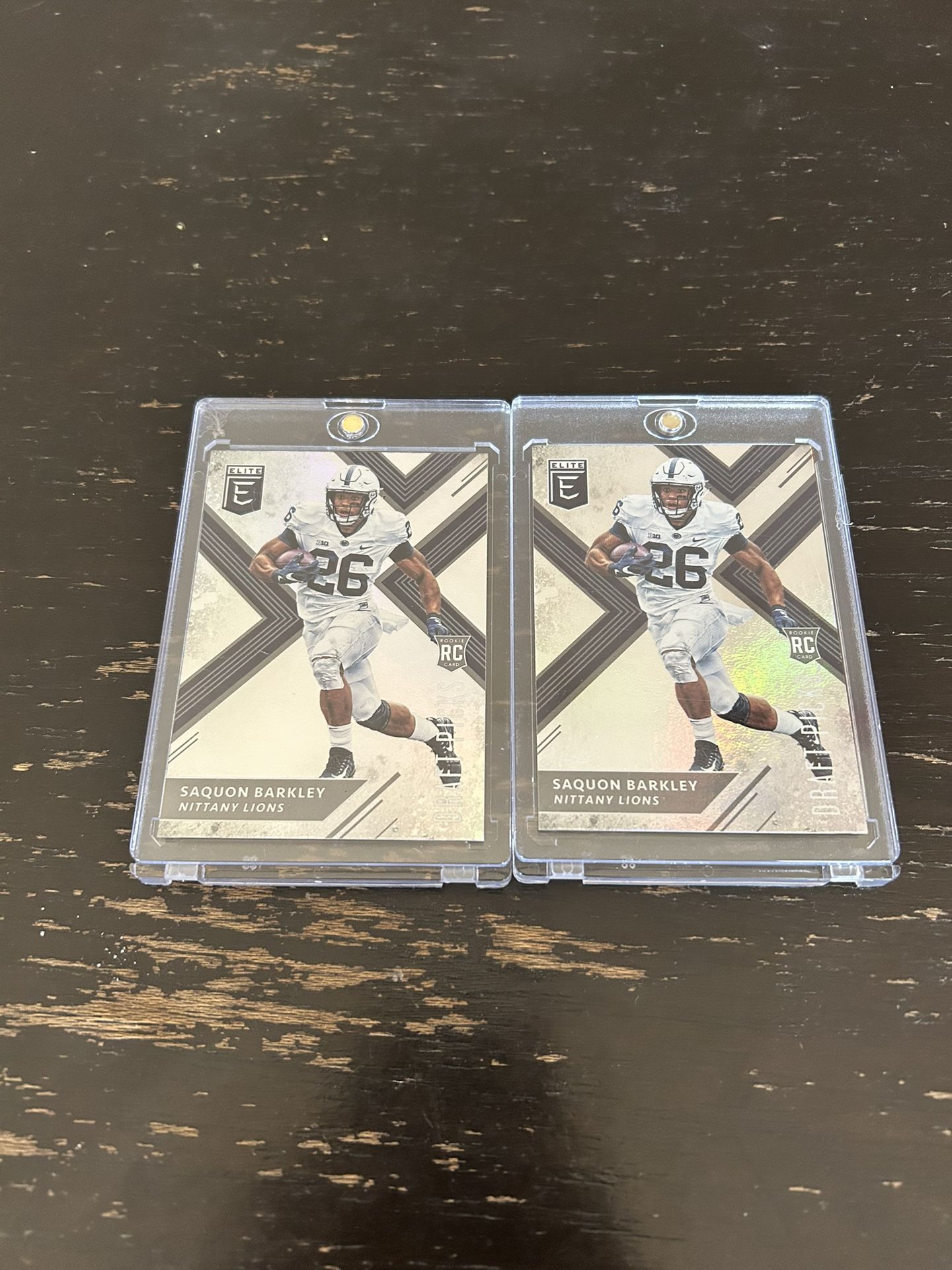 (2) Saquon Barkley College Rookie Cards