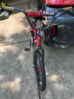 Red BMX Bike