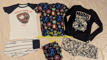 Gap Kids clothing Boys Size 14 like new pajamas organically grown cotton