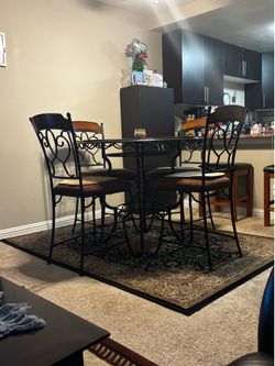 Wrought Iron Dining dining table