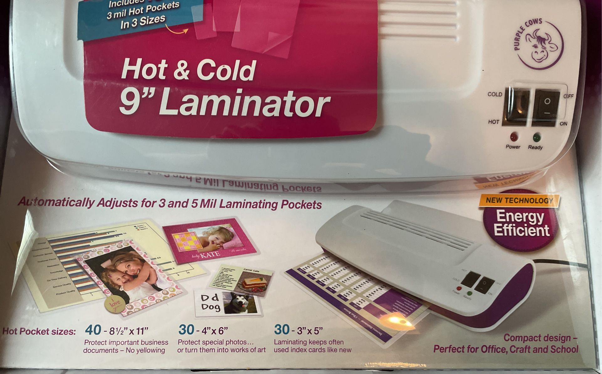 Purple Cows Hot And Cold Laminator for Sale in Pittsburgh, PA OfferUp