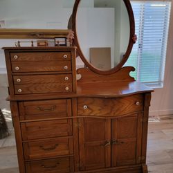 Dresser with Mirror
