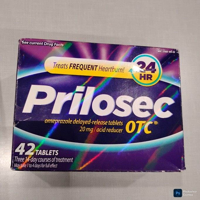 PRILOSEC OTC 24hr ⭐⭐42 Capsules