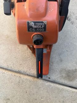 Cs-590 Timberwolf chain saw