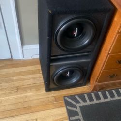 I Have A Set Of 12 Inch Five Star Speakers For Sale 