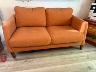 Two retro couches and chair like new