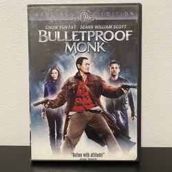Bulletproof Monk DVD Special Edition Movie Chow Yun-Fat Seann William Scott 2003