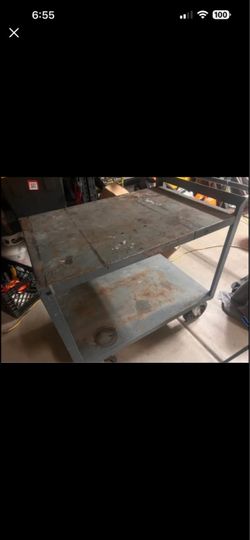 Heavy Duty Steel Shop Cart / Welding Cart