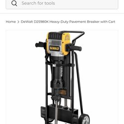 Dewalt Jack Hammer 