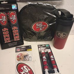 49ers Seat Belt Pads Price Is Firm