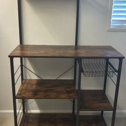 Kitchen Shelf Stand For Kitchen Items Or Coffee Station