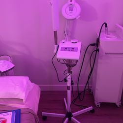 2 in 1 Digital Facial Steamer with Ozone and Aroma Therapy Basket