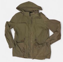 Velvet Heart Green Cargo Jacket
