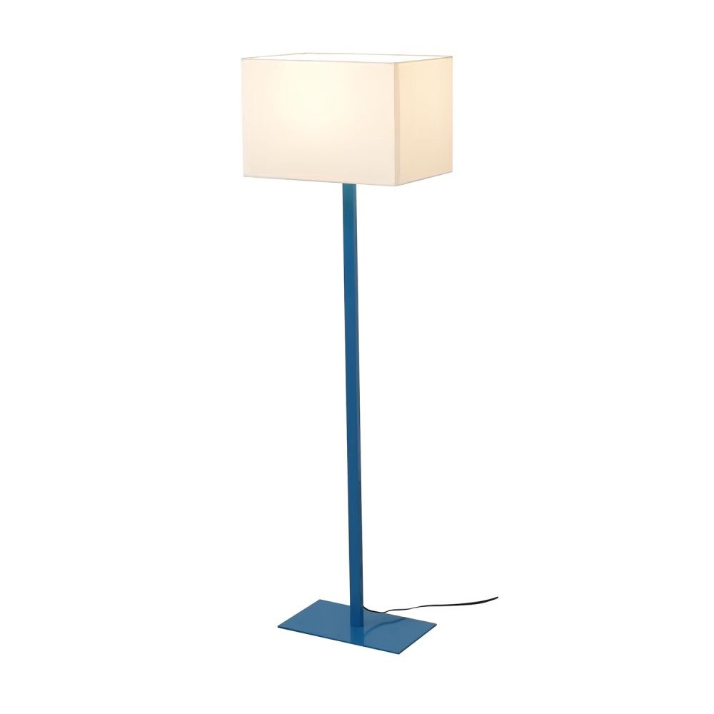 CB2 John Floor Lamp in Peacock Blue Color in Excellent Condition was $150 New