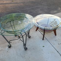 Glass Tables (2)