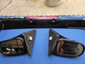Honda civic rear wing / side mirros
