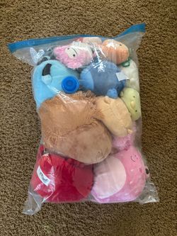 Squishmallows Collector Plush Lot – Louie Lobster, Adabelle Frog & More