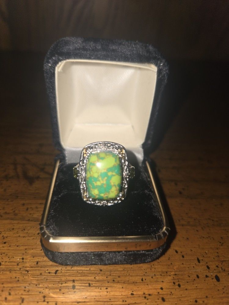 Karis Mojave Gemstone Platinum Ring