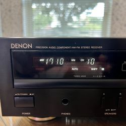 Vintage Denon DRA - 325R Receiver- Pure Analog Power, Audiophile Favorite 