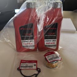 OEM Full Synthetic Oil Change Kit for Honda CRF250L CRF300L Rally