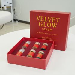 Velvet Glow Serum Set – Hydrating & Brightening Skincare | Smooth Radiant Look