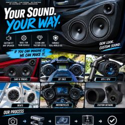🔊 CUSTOM SPEAKER PODS — BUILT FOR YOUR RIDE! 🚗💥