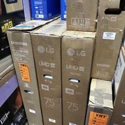 LG 75” 4K Smart TV (75UT8000)